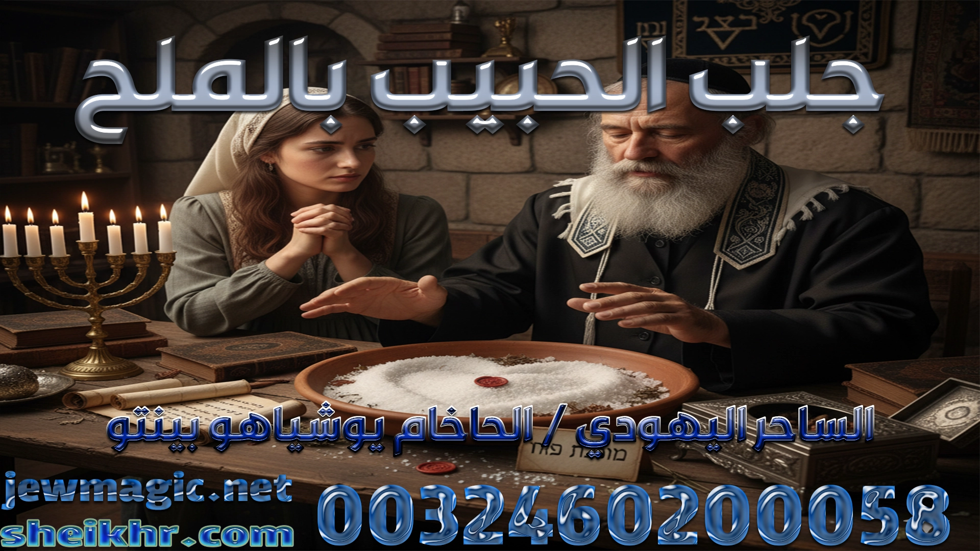 جلب الحبيب بالملح