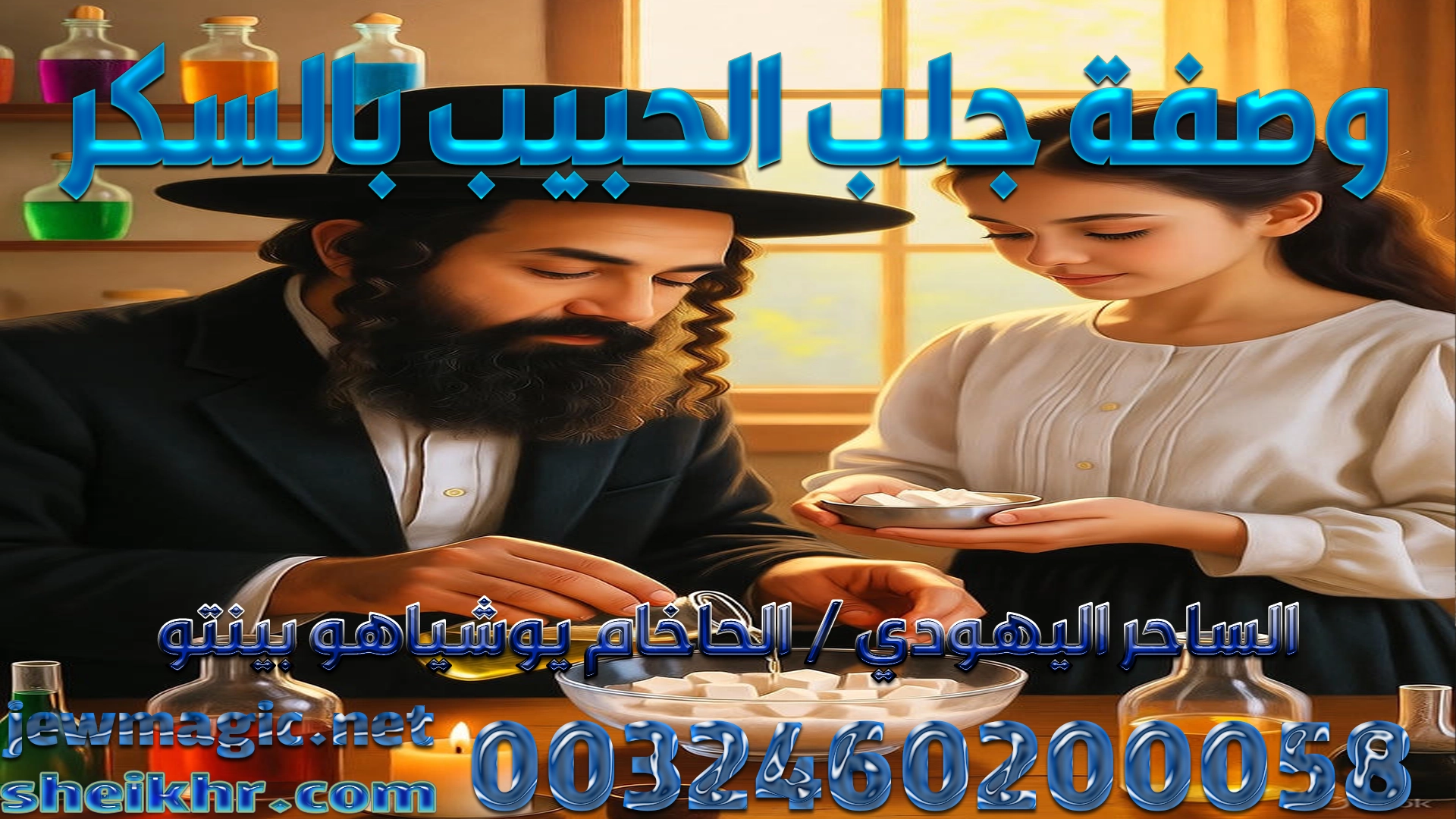 وصفة جلب الحبيب بالسكر